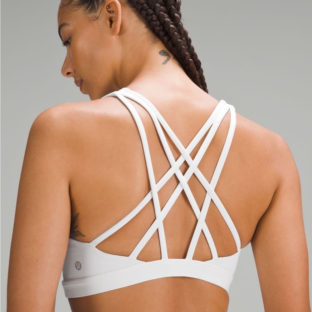 Lululemon Free to be Serene Bra C/D Light Support White